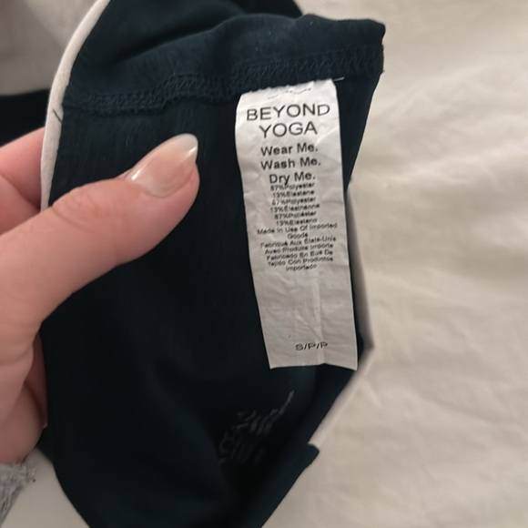 Beyond Yoga Gently Worn Spacedye Vitality Colorblock High Waisted Leggings - Picture 7 of 7